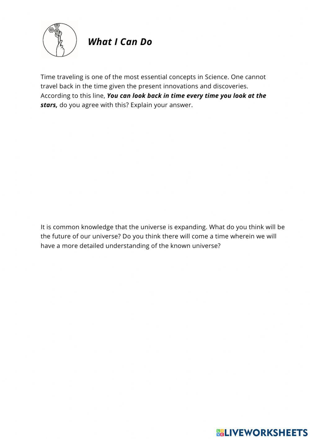 Assessment (Expanding Universe)