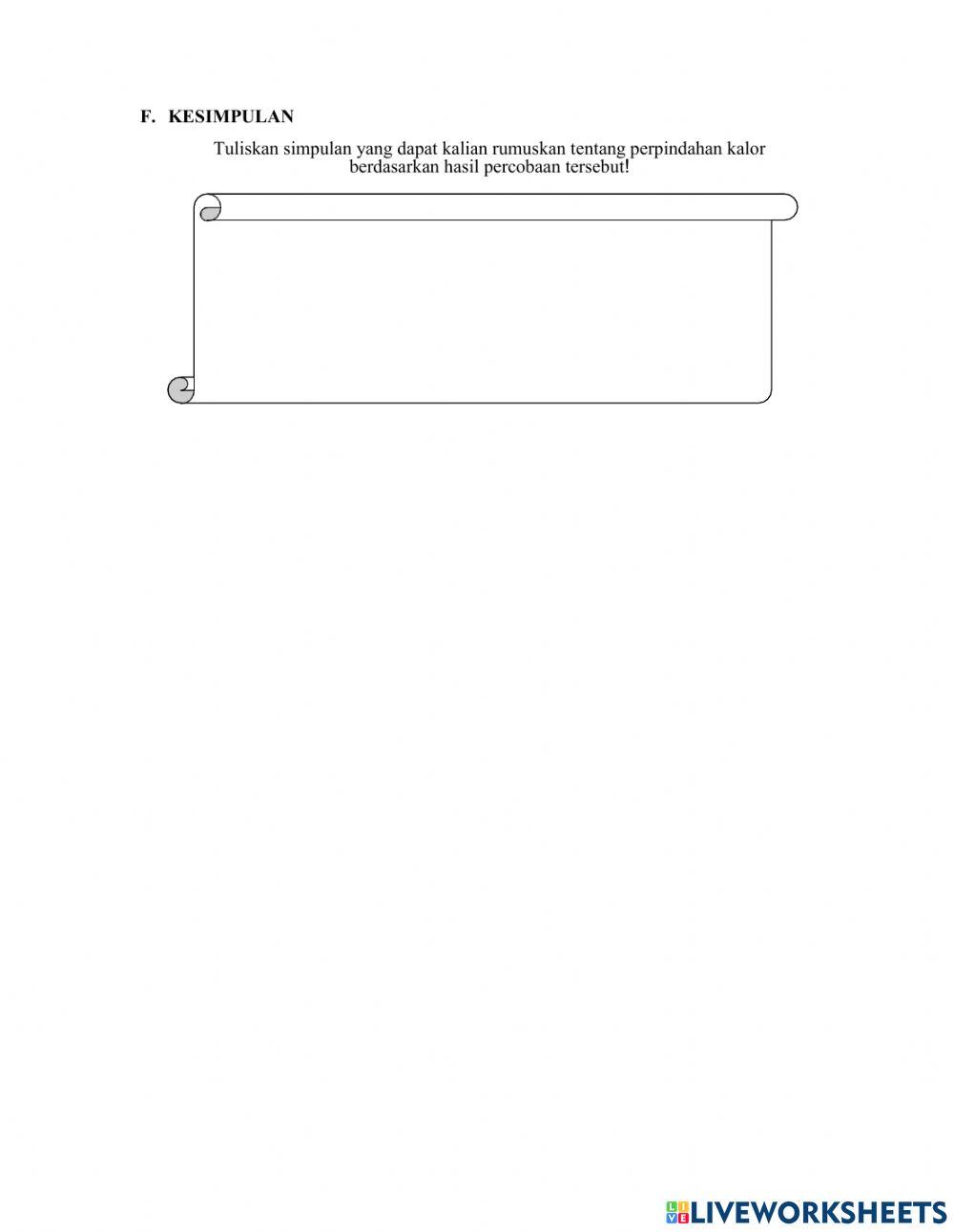 Lembar Kerja Peserta Didik