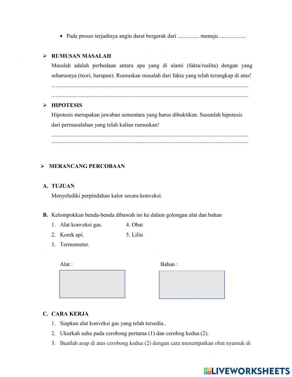 Lembar Kerja Peserta Didik