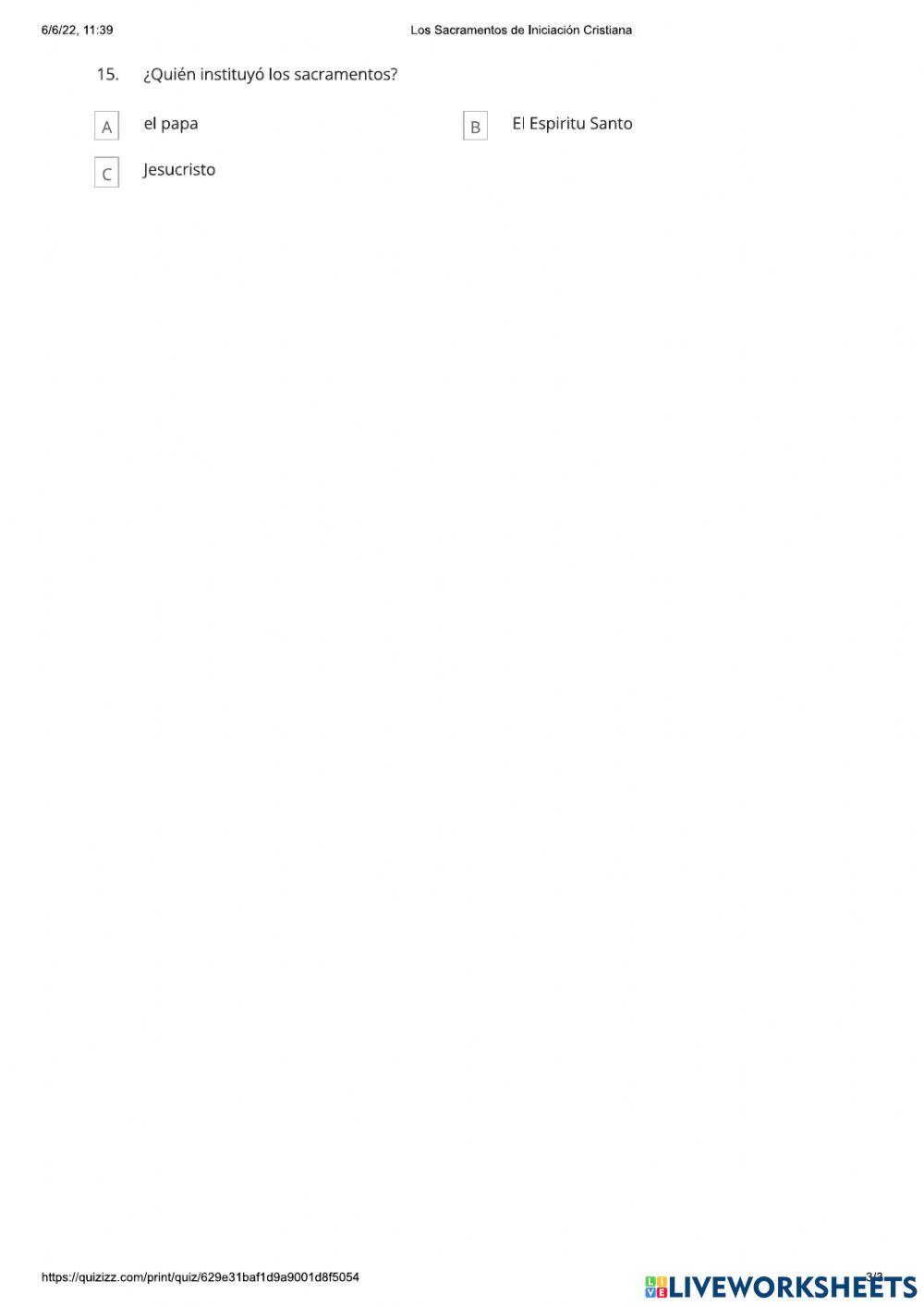 Sacramentos de iniciación cristiana