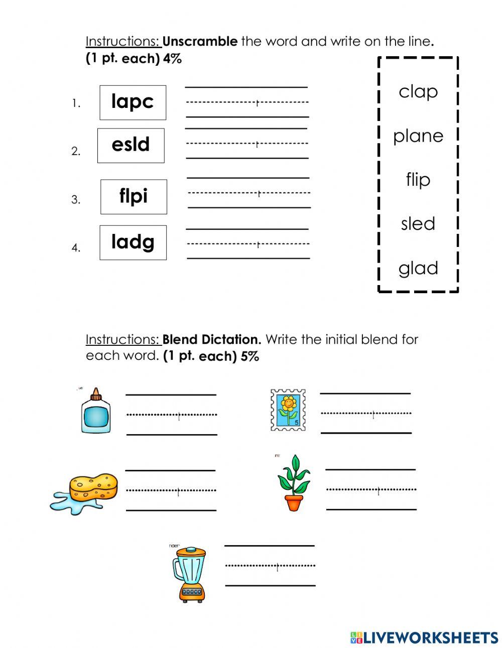 Spelling Exam II Partial