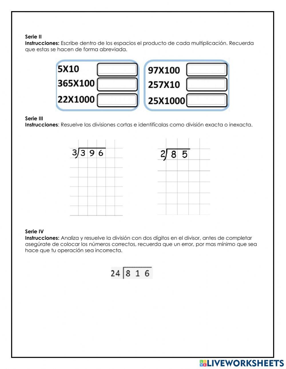Evaluación de 3er bimestres
