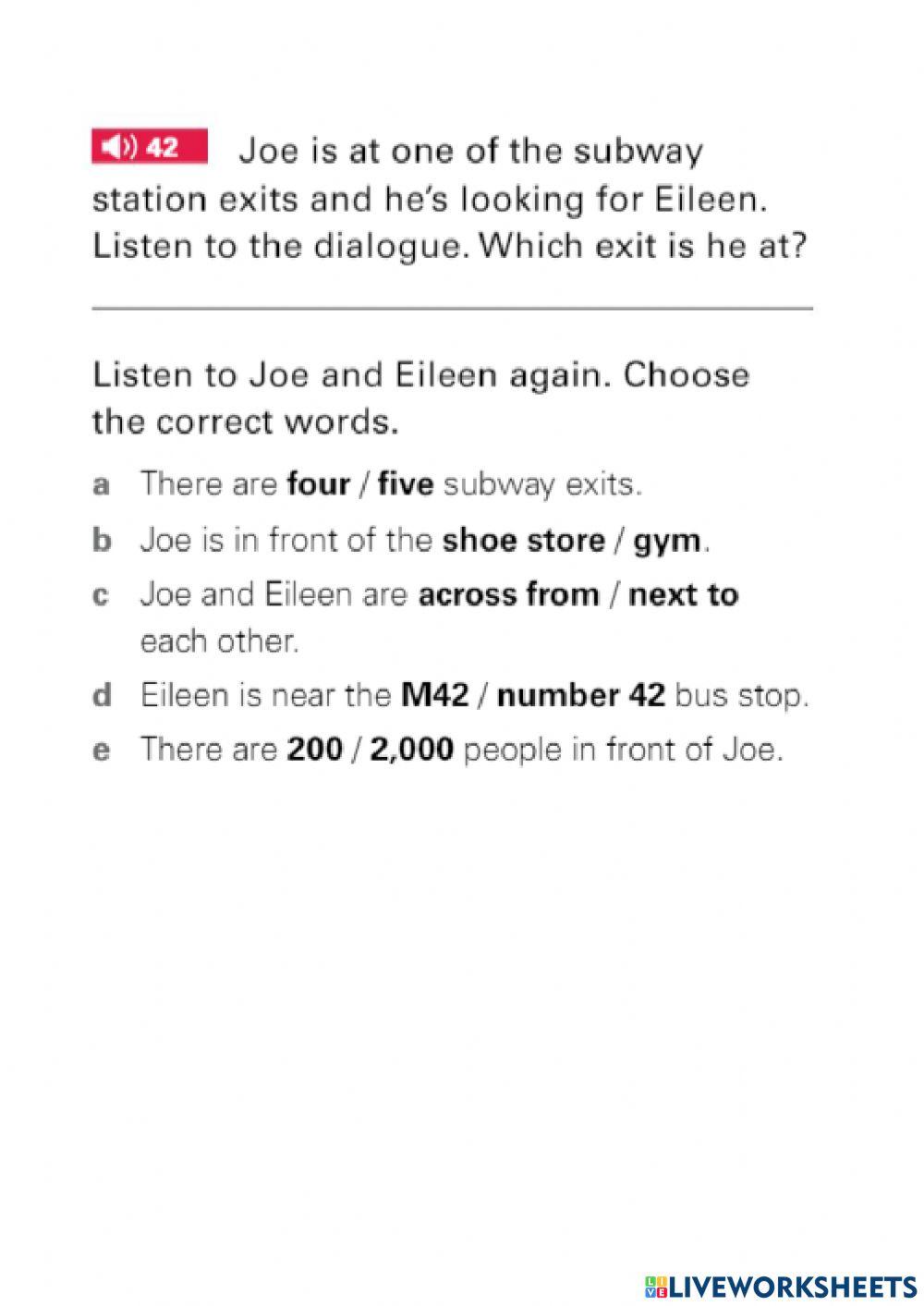 There is  - there are