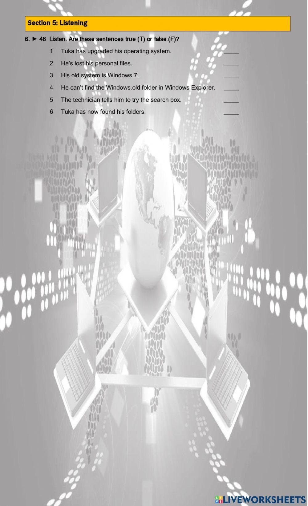 English for Information Technology