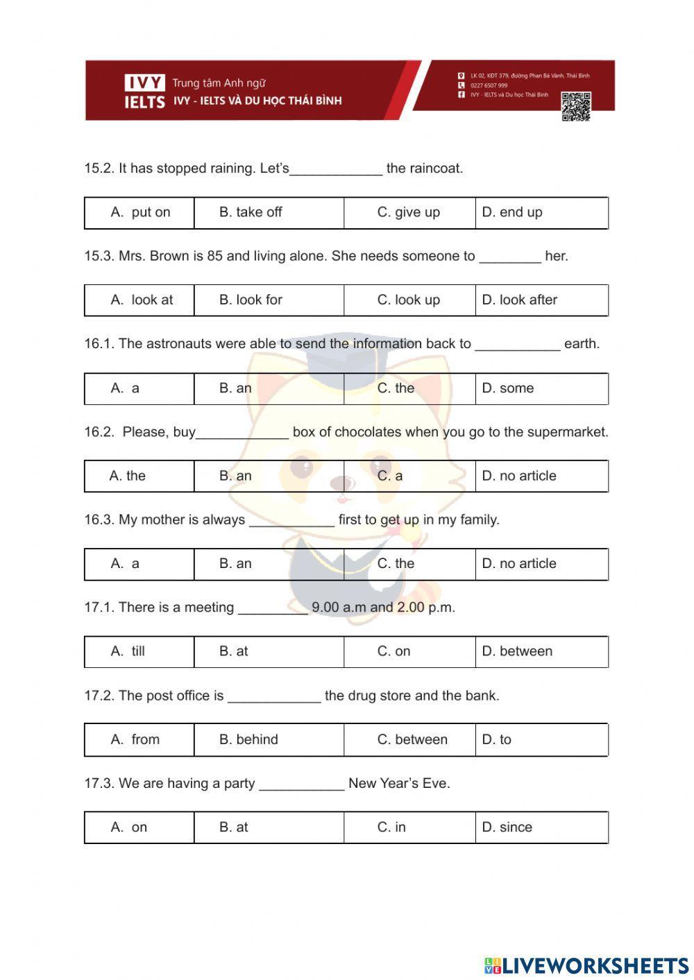 Tổng hợp 25 chủ điểm ngữ pháp tiếng Anh thi vào lớp 10