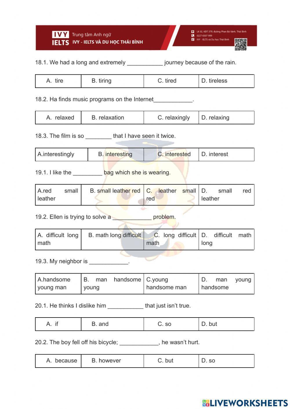 Tổng hợp 25 chủ điểm ngữ pháp tiếng Anh thi vào lớp 10