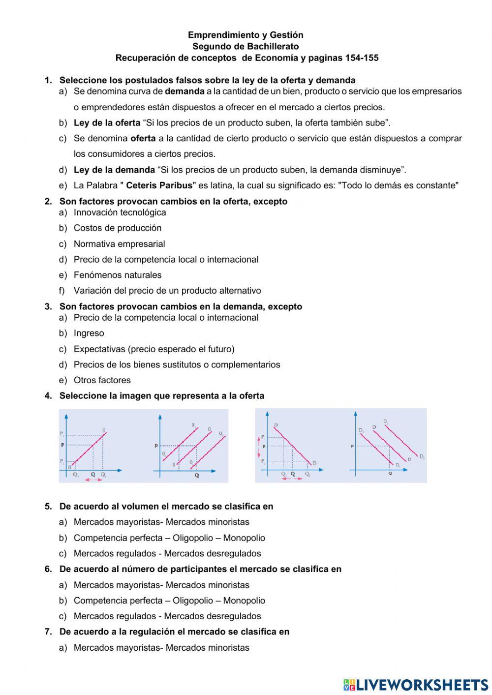 Recuperación Académica Emprendimiento
