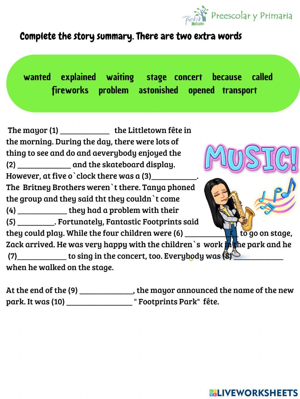 Reading comprehension