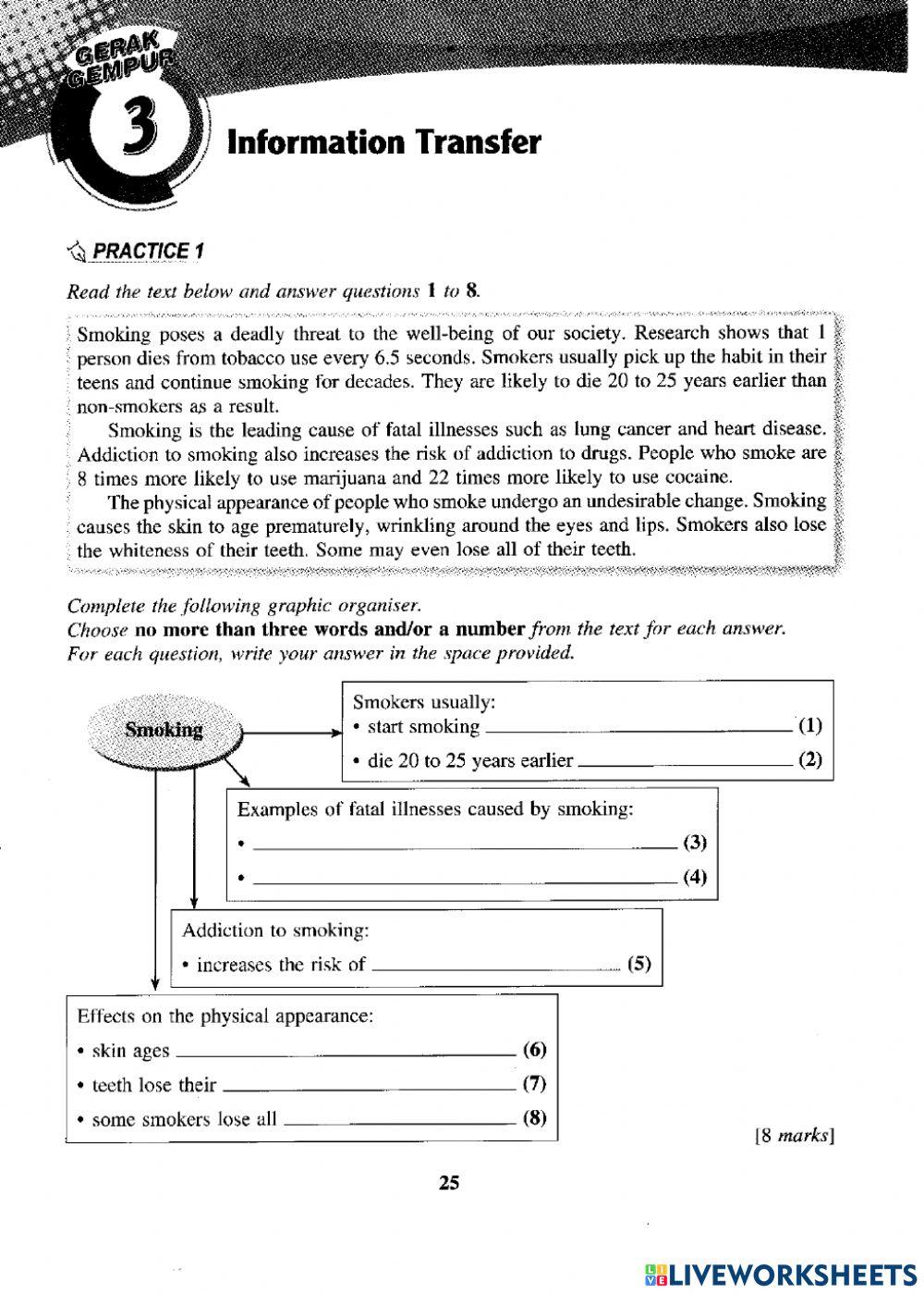 Information transfer