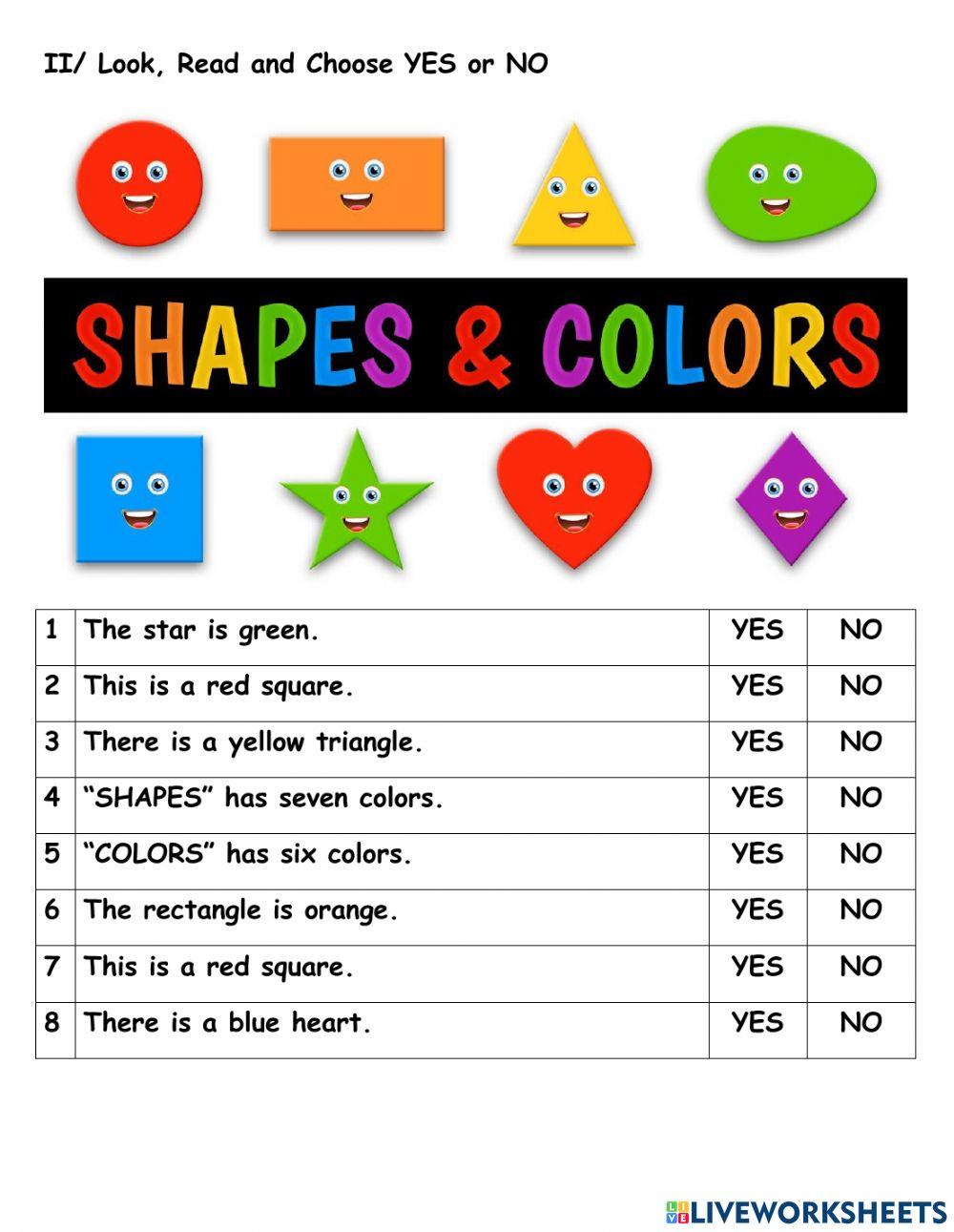 Hang Out Starters Unit 4 Shapes and Colors Lesson 9