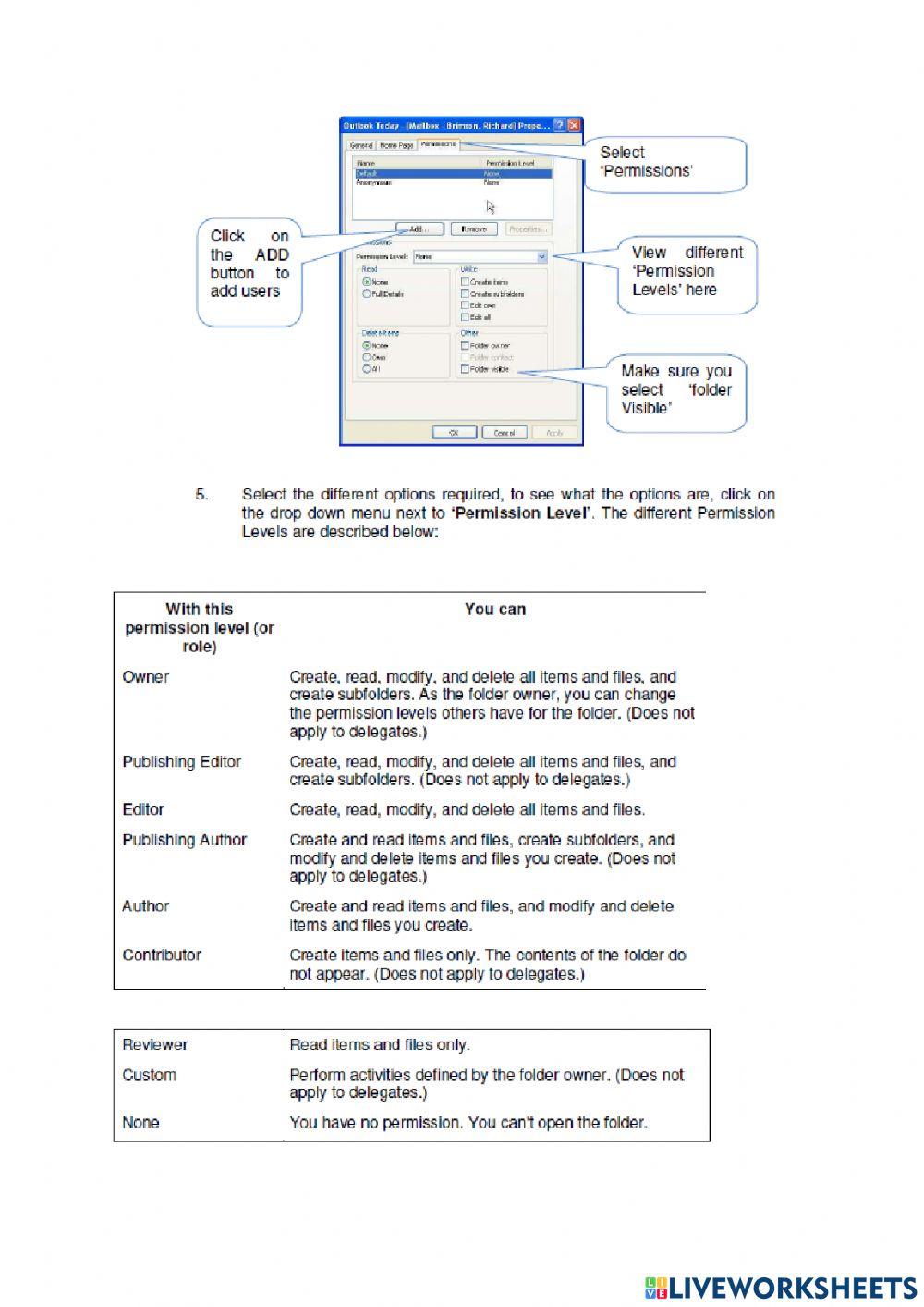 Lesson 5 RULES and Sharing