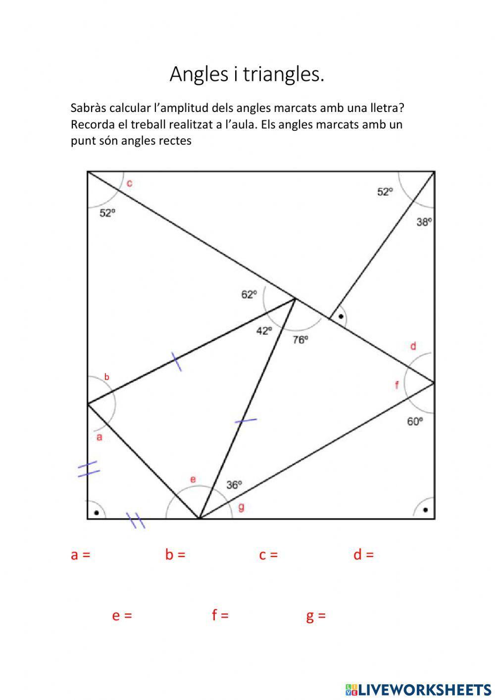 Angles i triangles