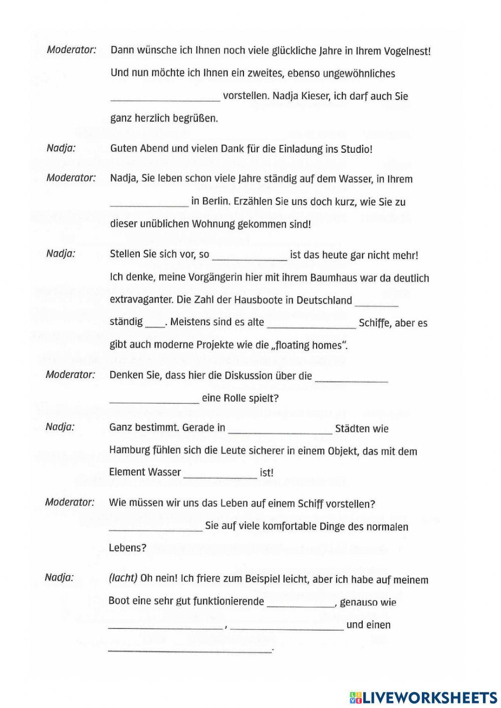 B1 Lek7 Hören und Sprechen B3