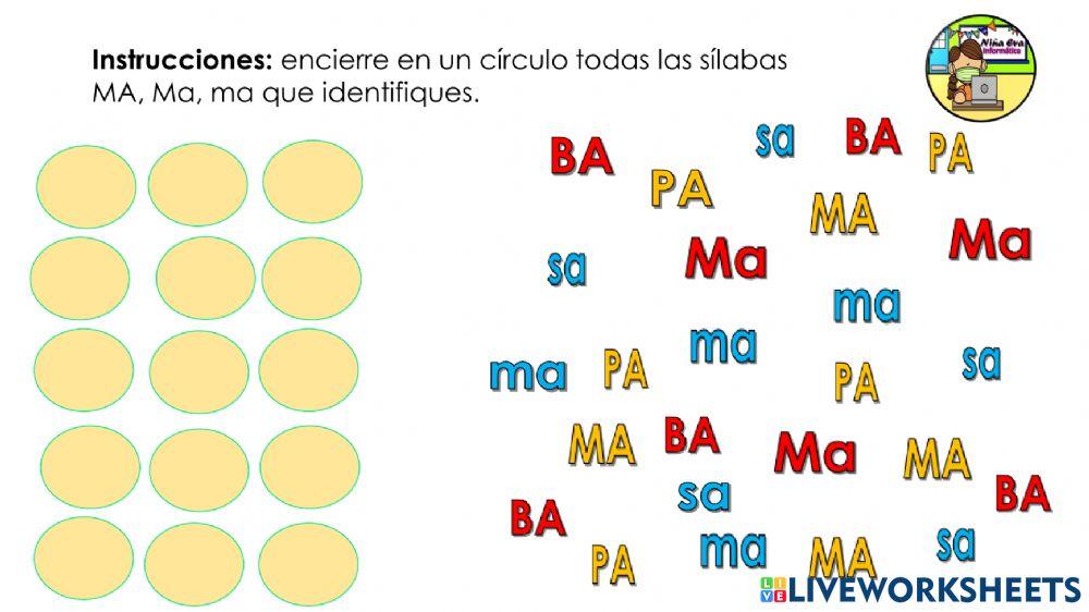 Sílaba Ma