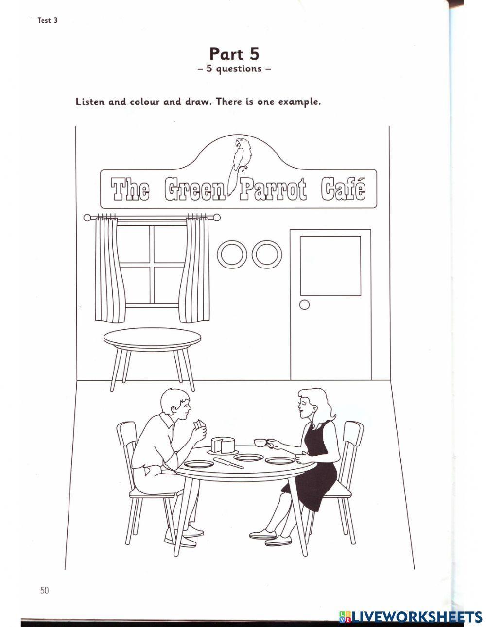 Flyers - Test 3 - Book 1 - Listening