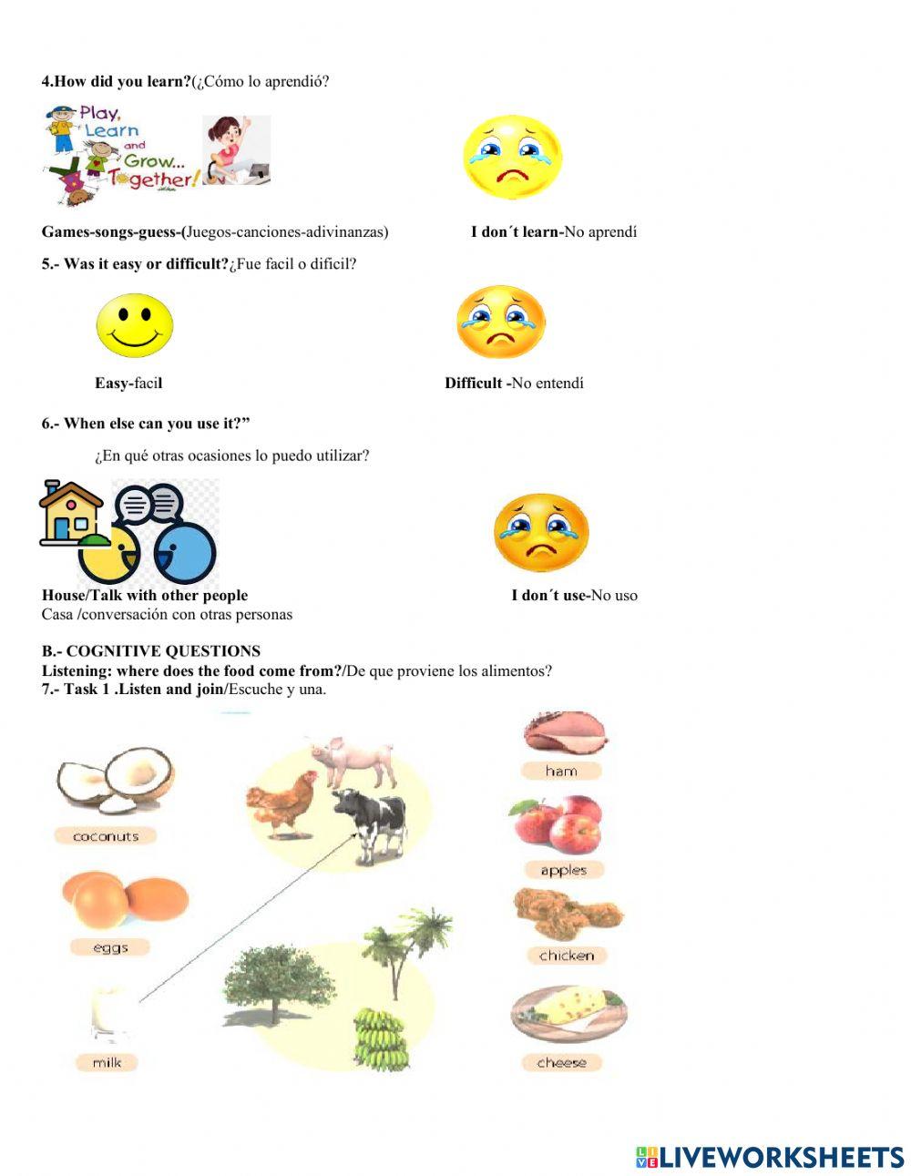 English Online Exercise For Second Live Worksheets English Online Exercise For Second Live Worksheets