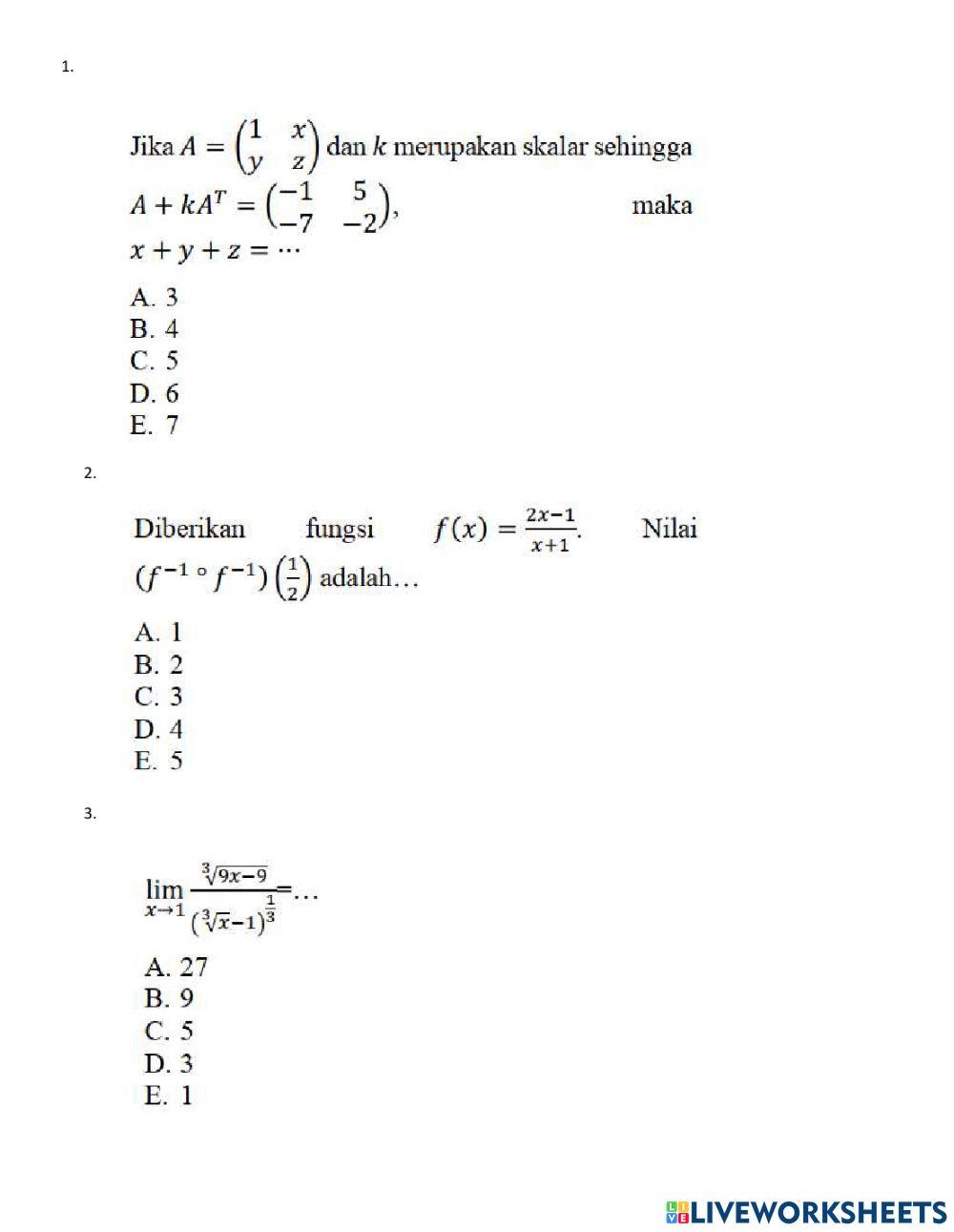 Post test utul ugm matdas
