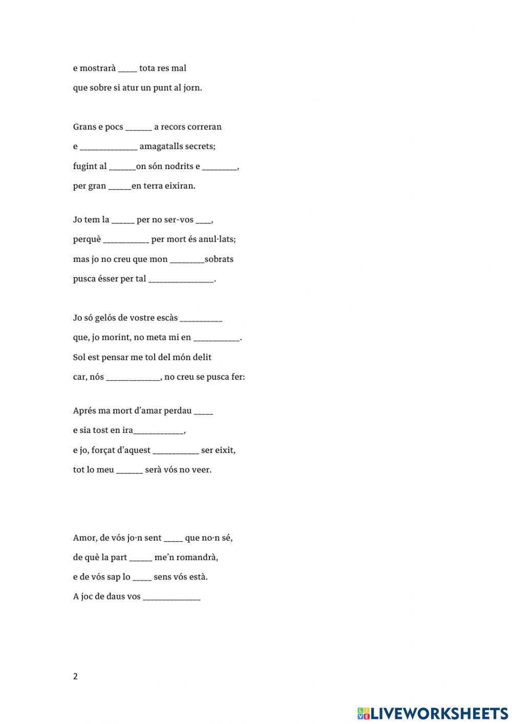 Veles e vents. Ausiàs March