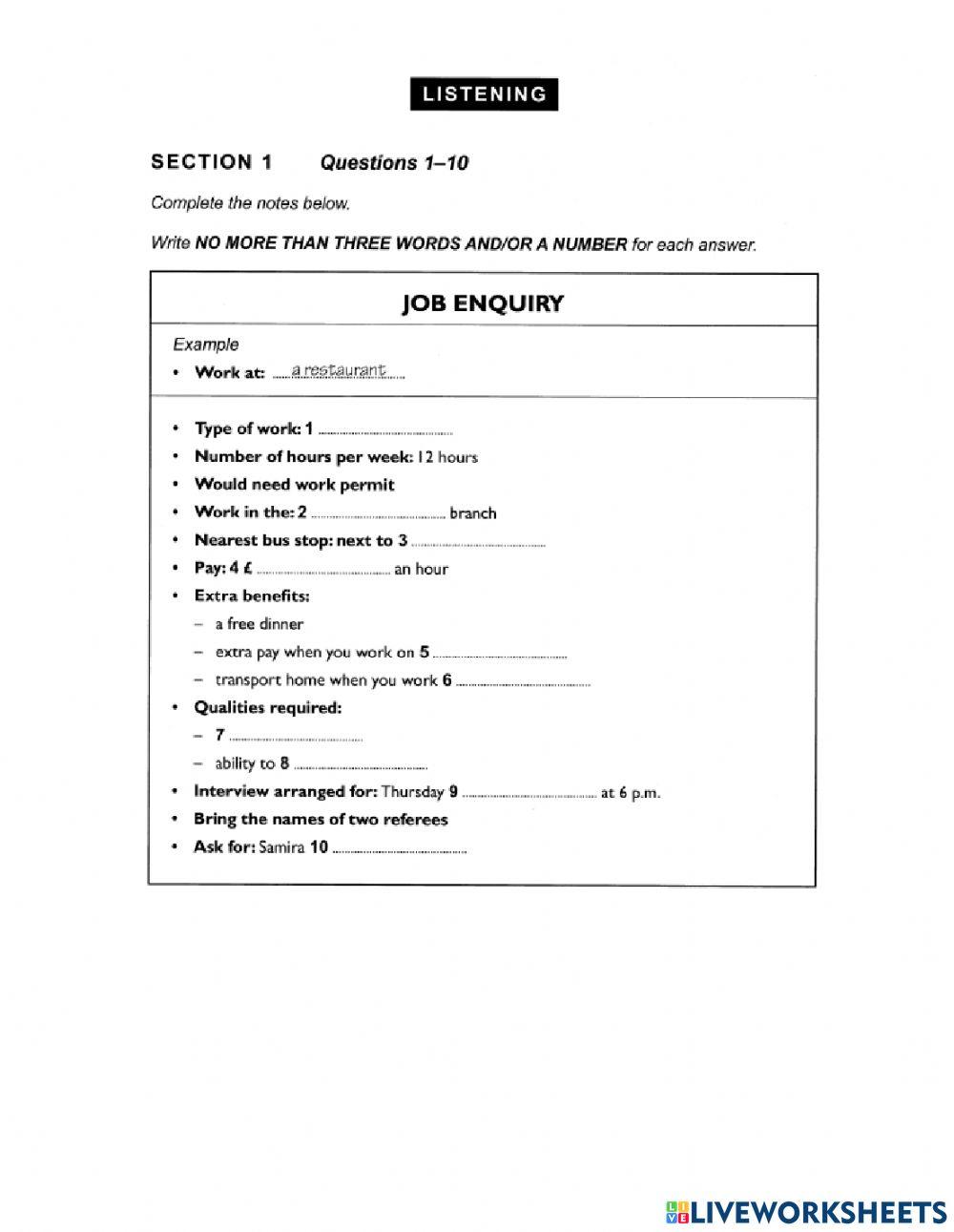 Grfielts-test 2 listening