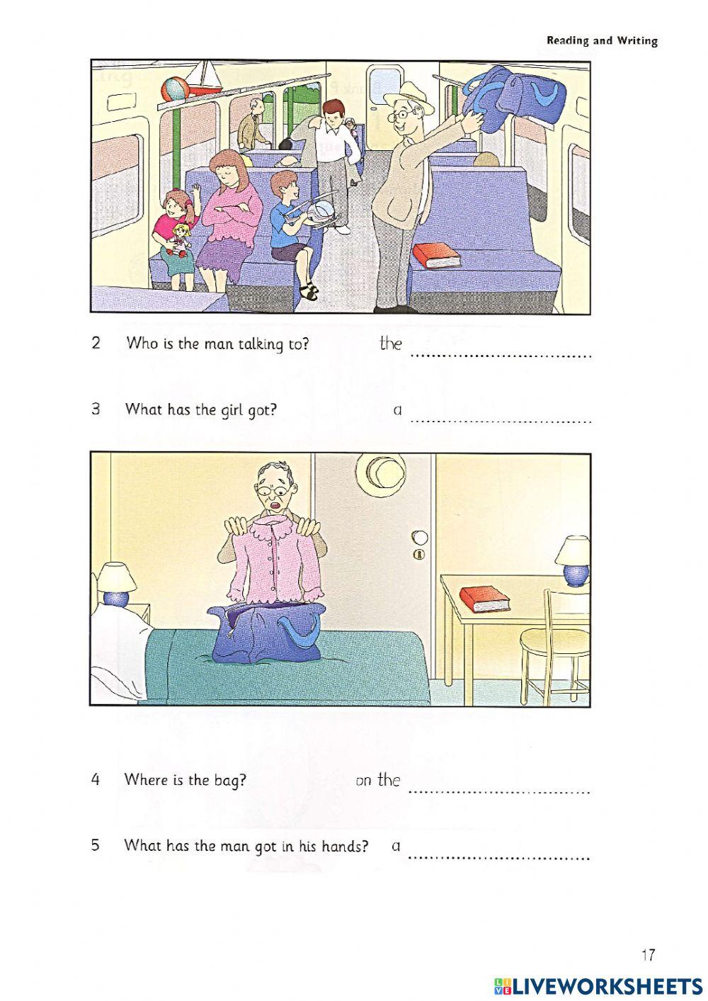 Starters - Test 1 - Book 6 - Reading and Writing