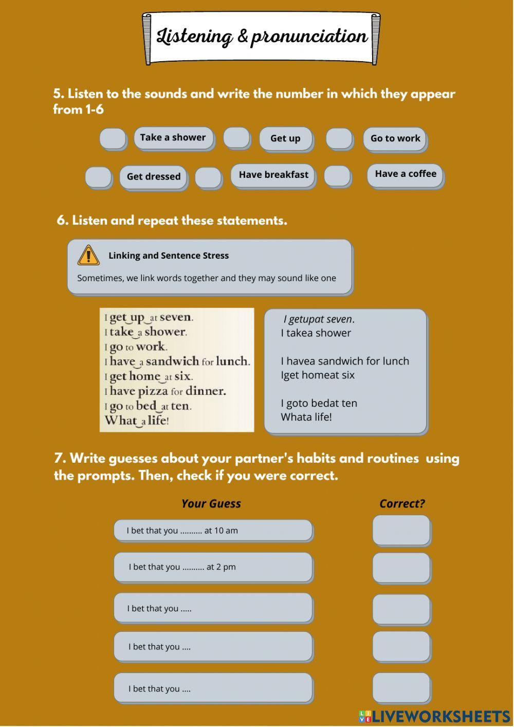 Collocations with Do, Make, Have, Get, Go