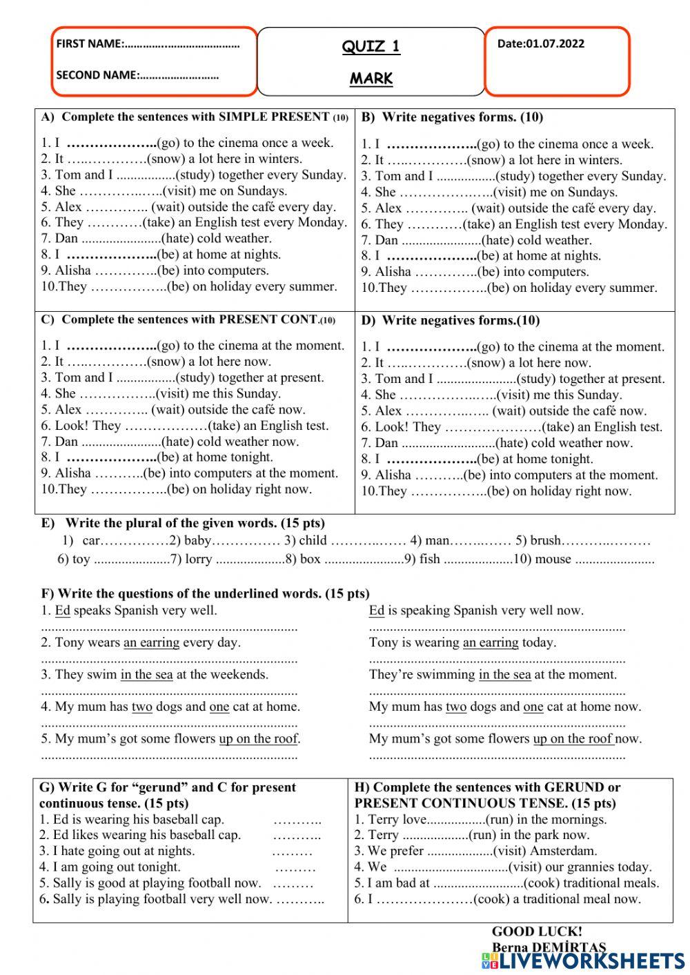 Summer studies 1-TED-2022