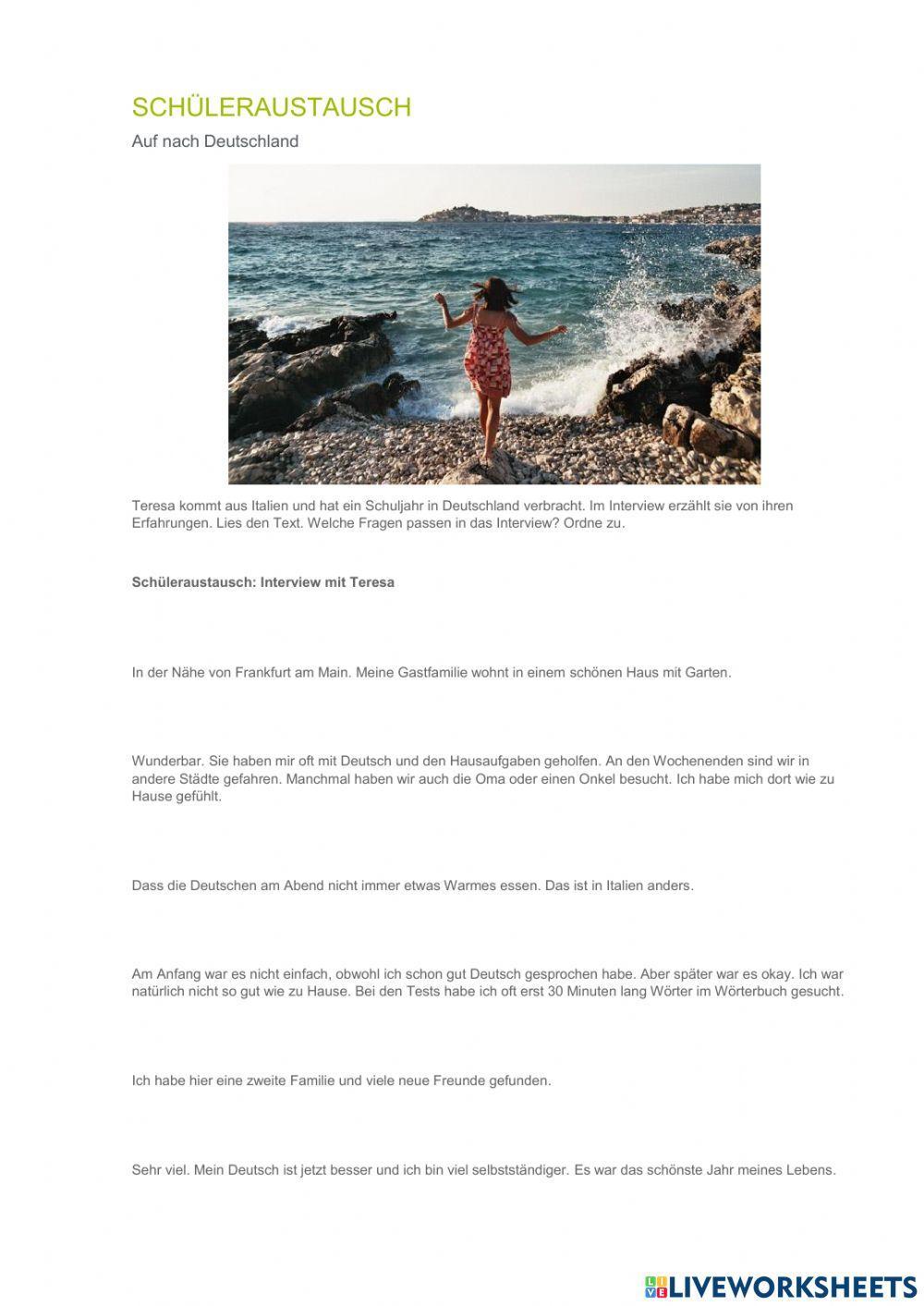 Auf nach Deutschland