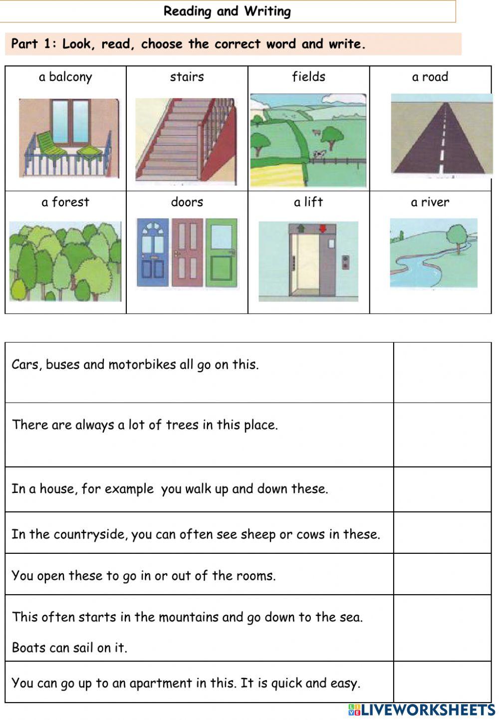 Mover Practice test No. 6
