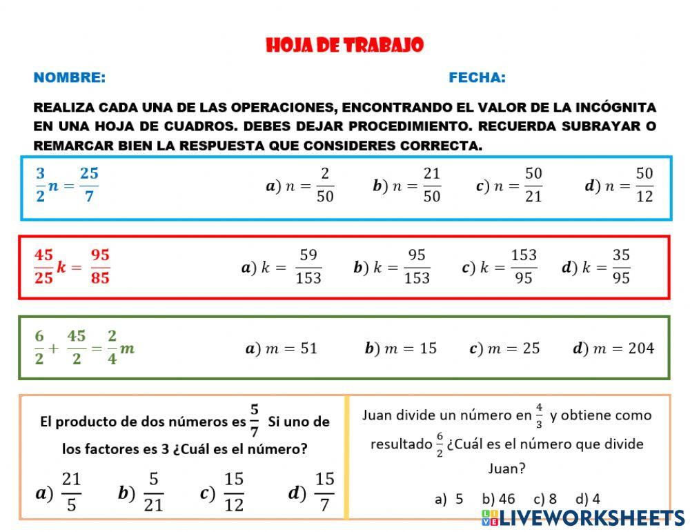 6to ecuaciones multiplicativas.