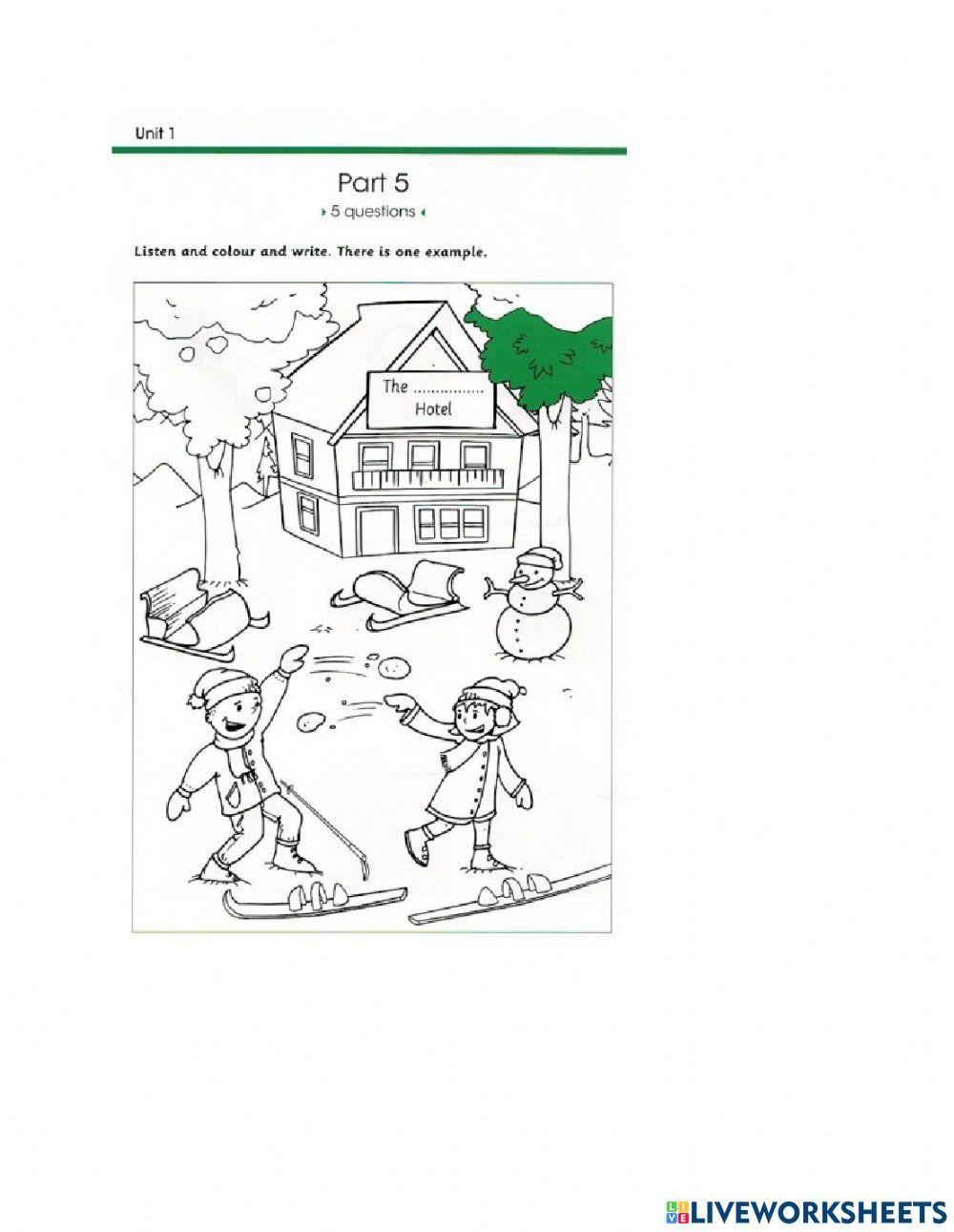 Flyers Skill Builder 1 Listening