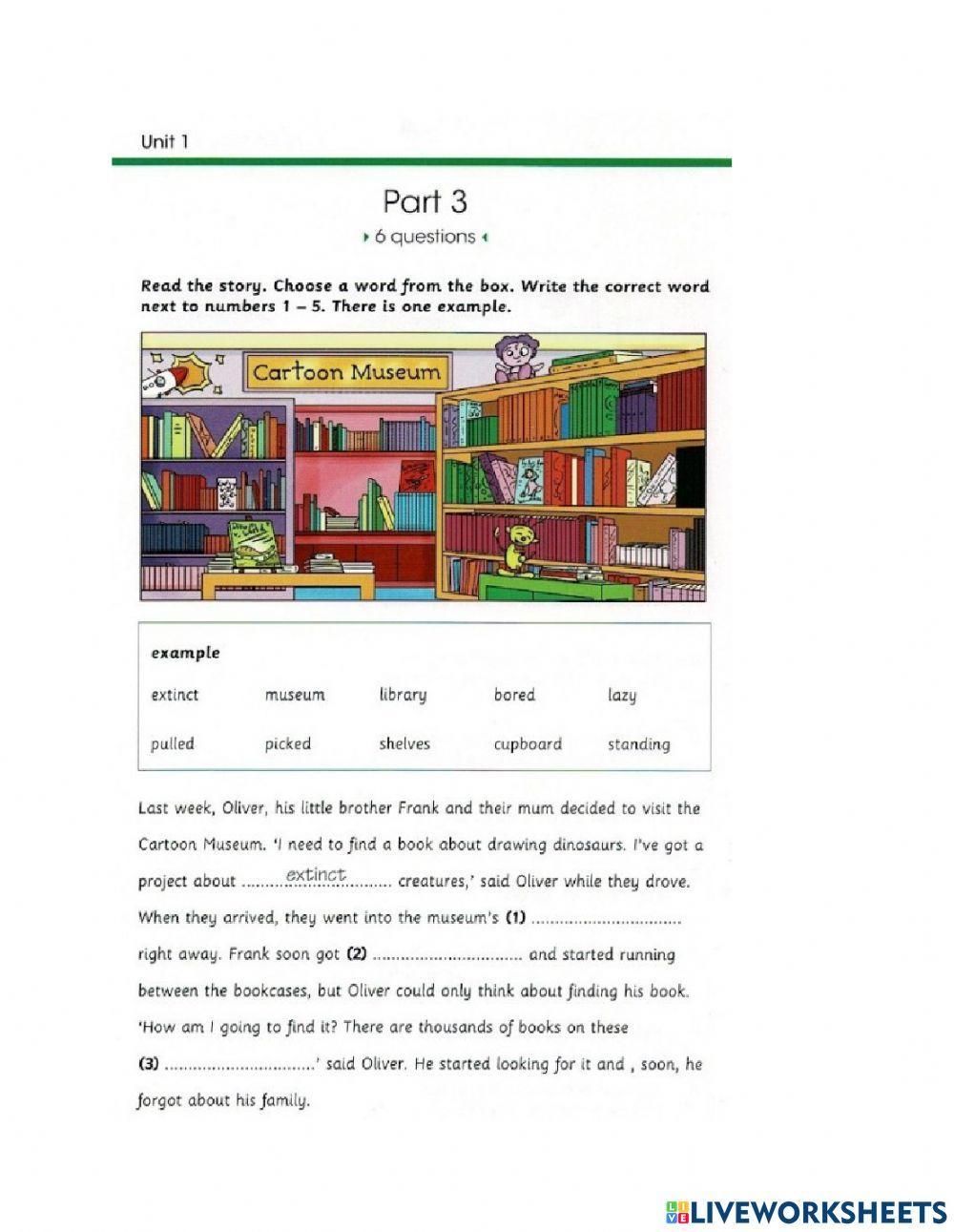 Flyers R&W Part 1-5 Skill Builder