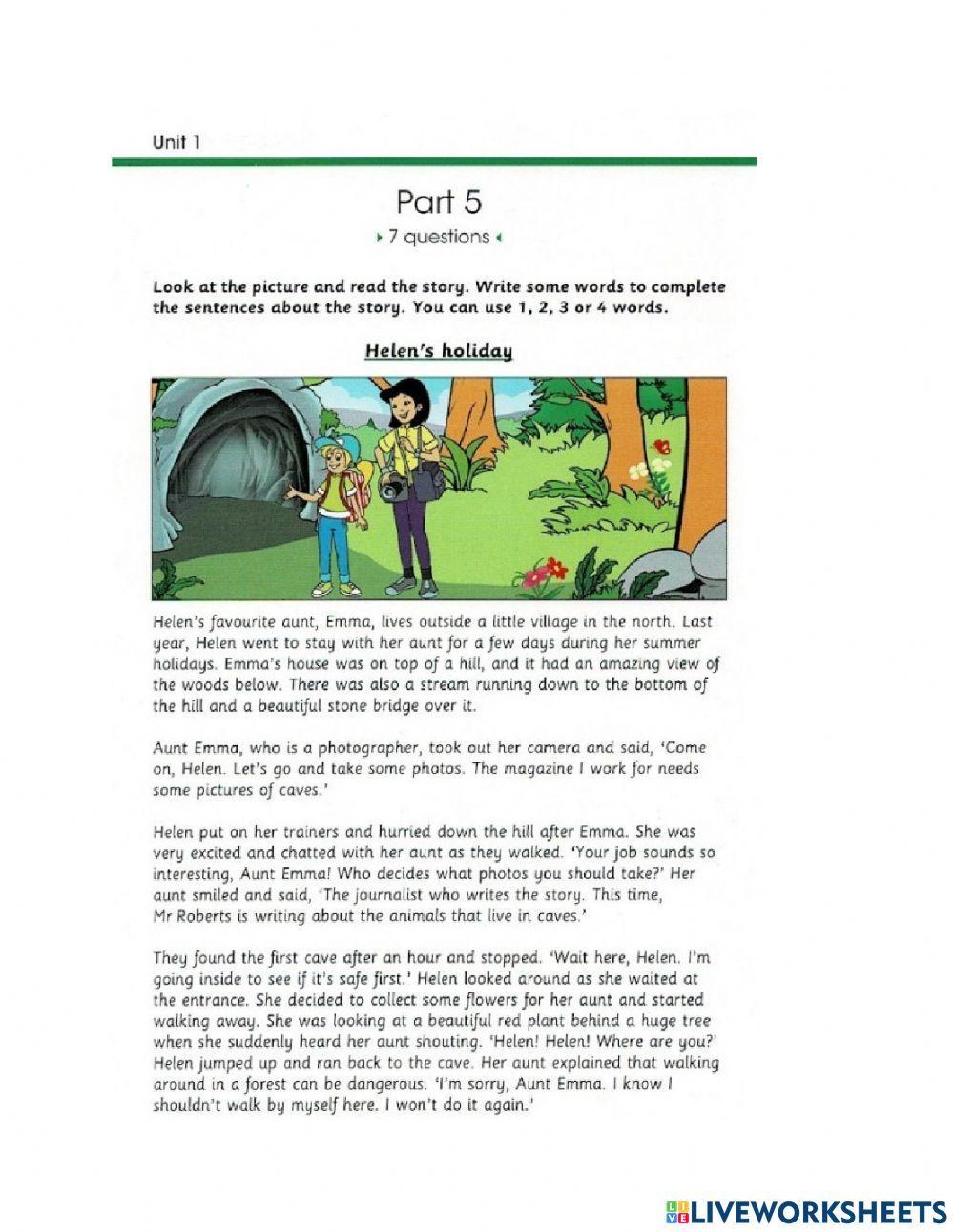 Flyers R&W Part 1-5 Skill Builder