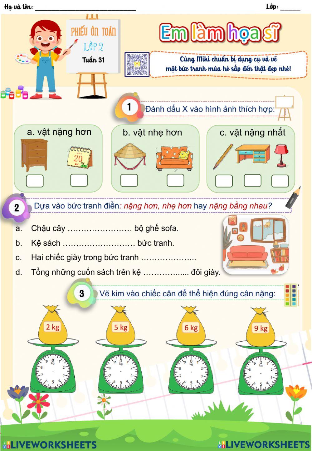 Bài tập ôn tập