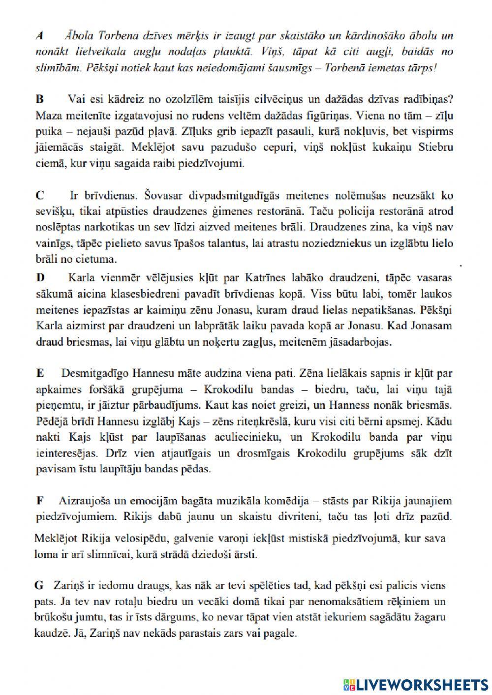 Gatavošanās CE 9.kl. latv.v. LAT2