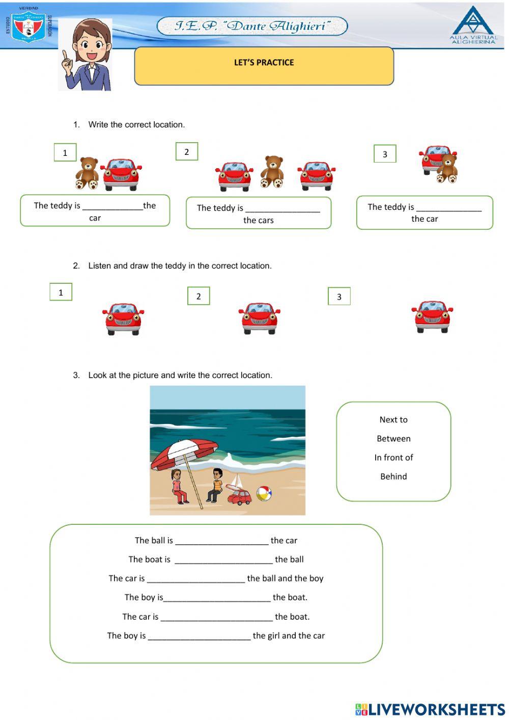 Locations in the city