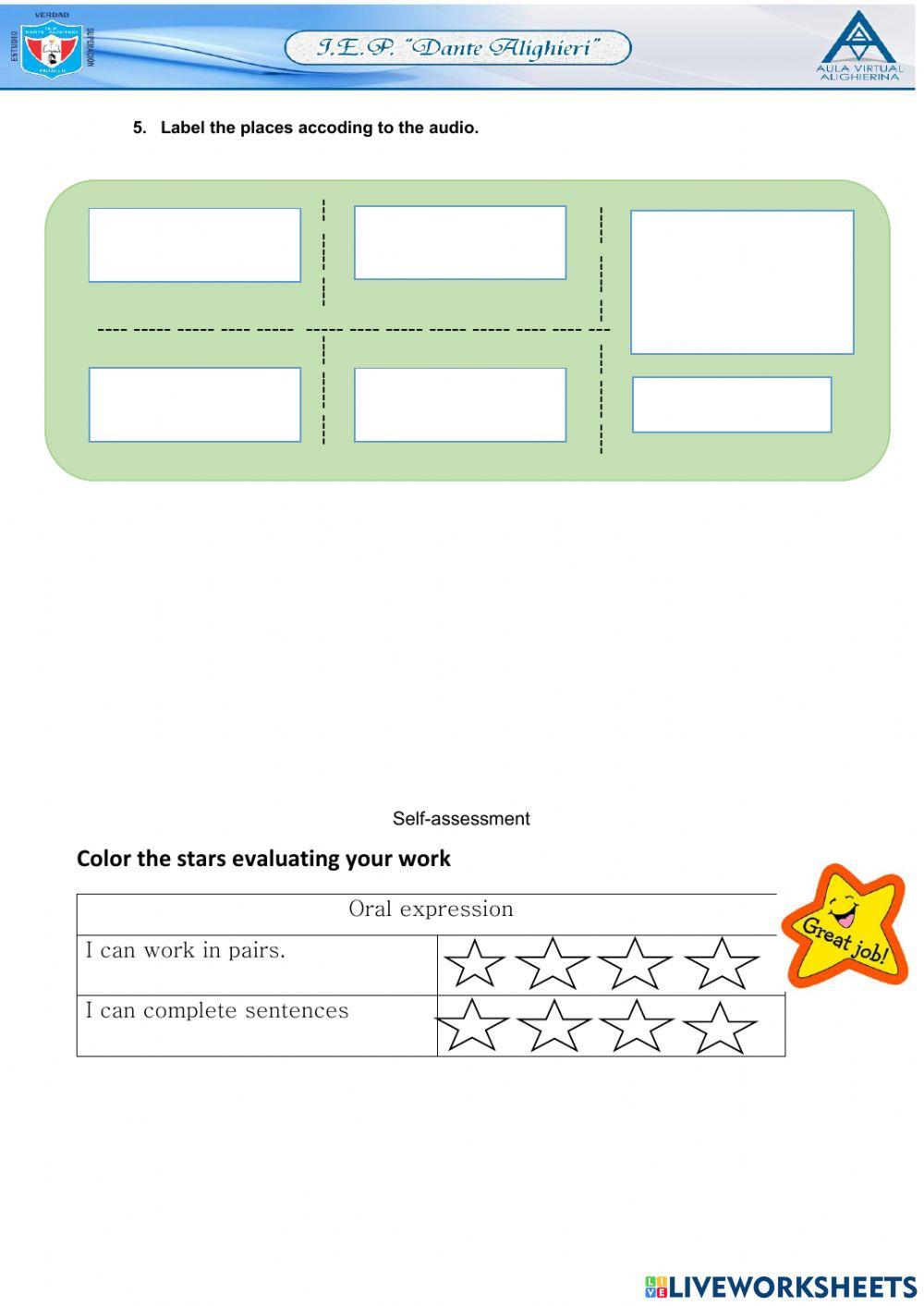 Locations in the city