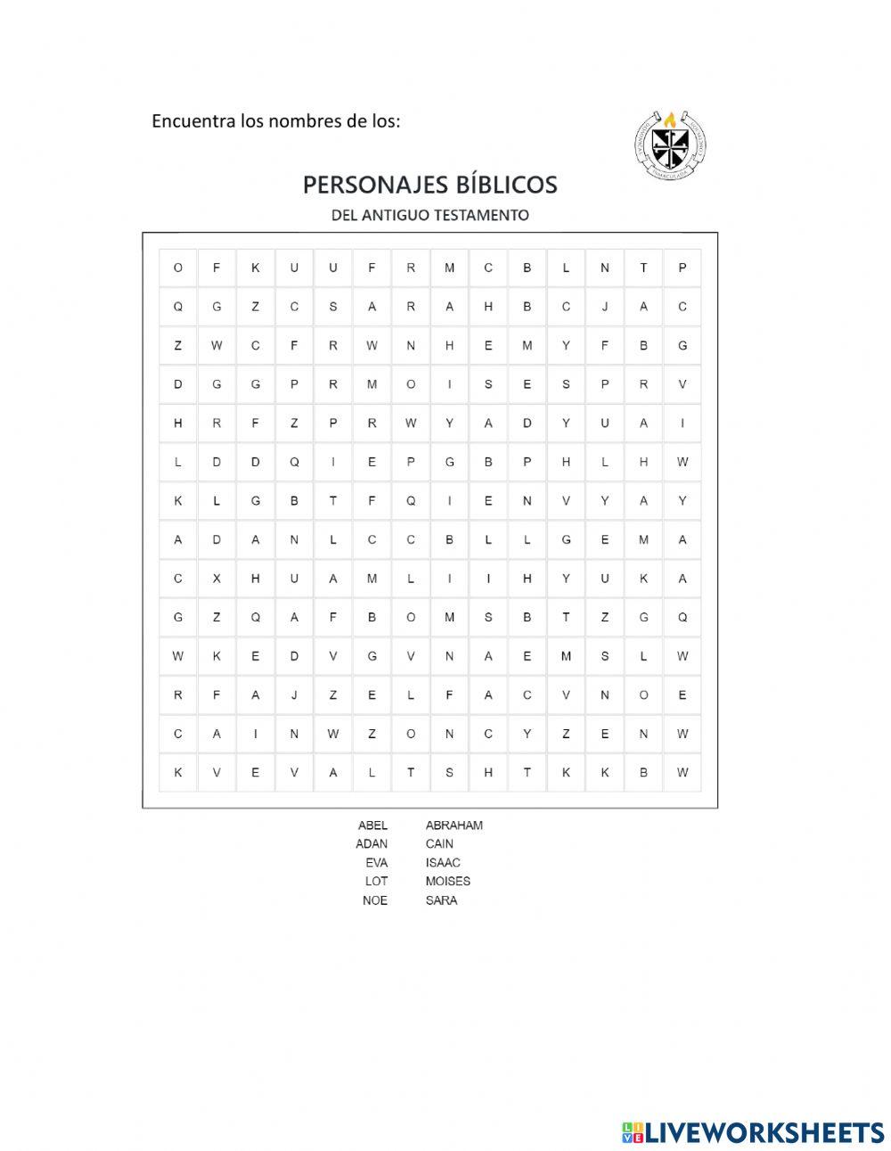 Personajes Bíblicos