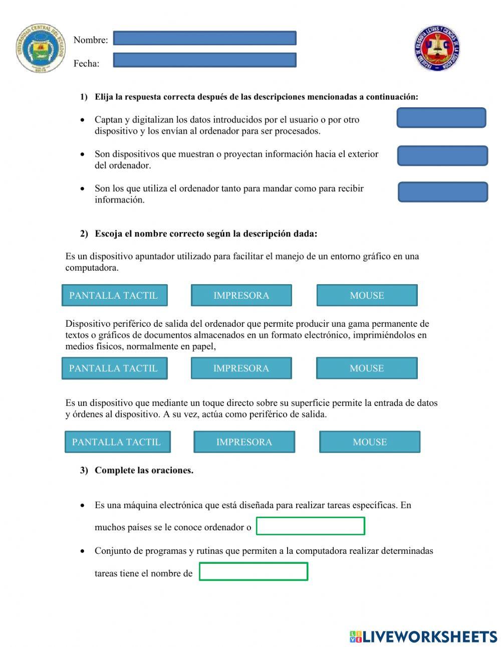 Dispositivos Periféricos