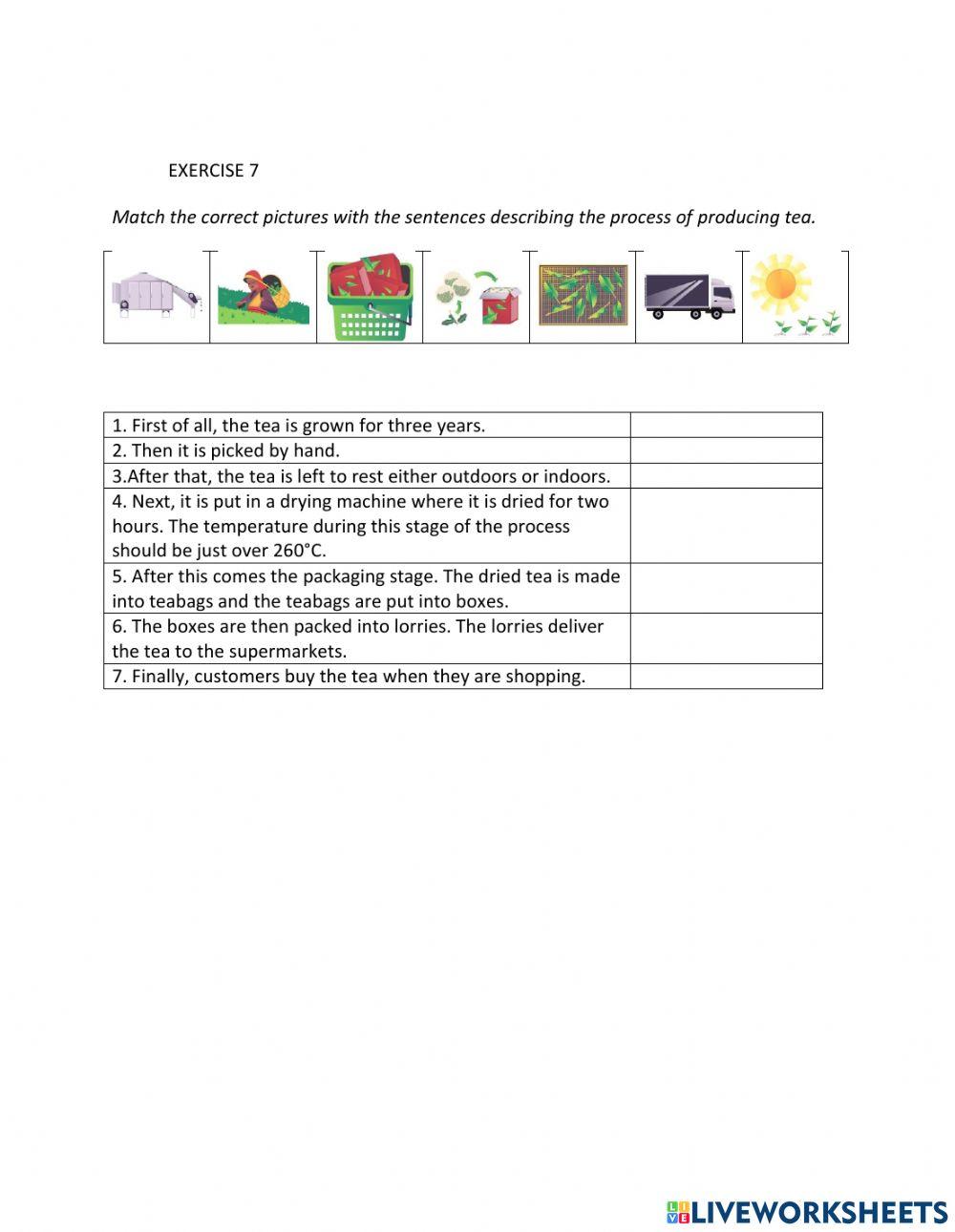 IE1, Unit 1, Writing, Exercise 7