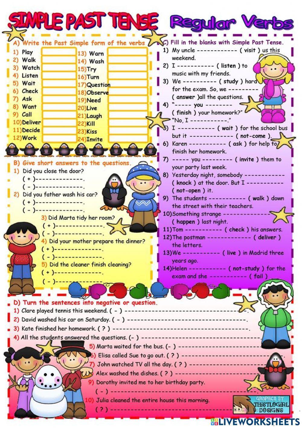 Simple past practice