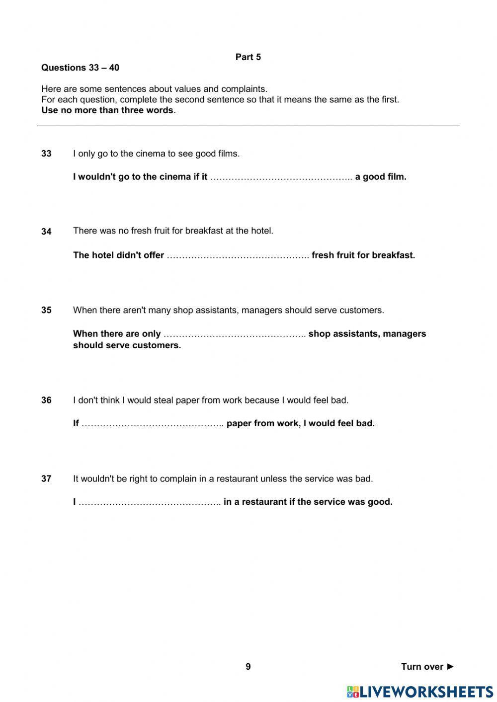 Empower b1 unit 10 progress test