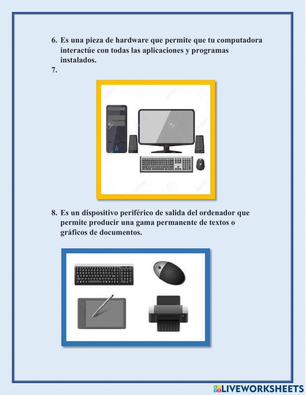 Partes del computador