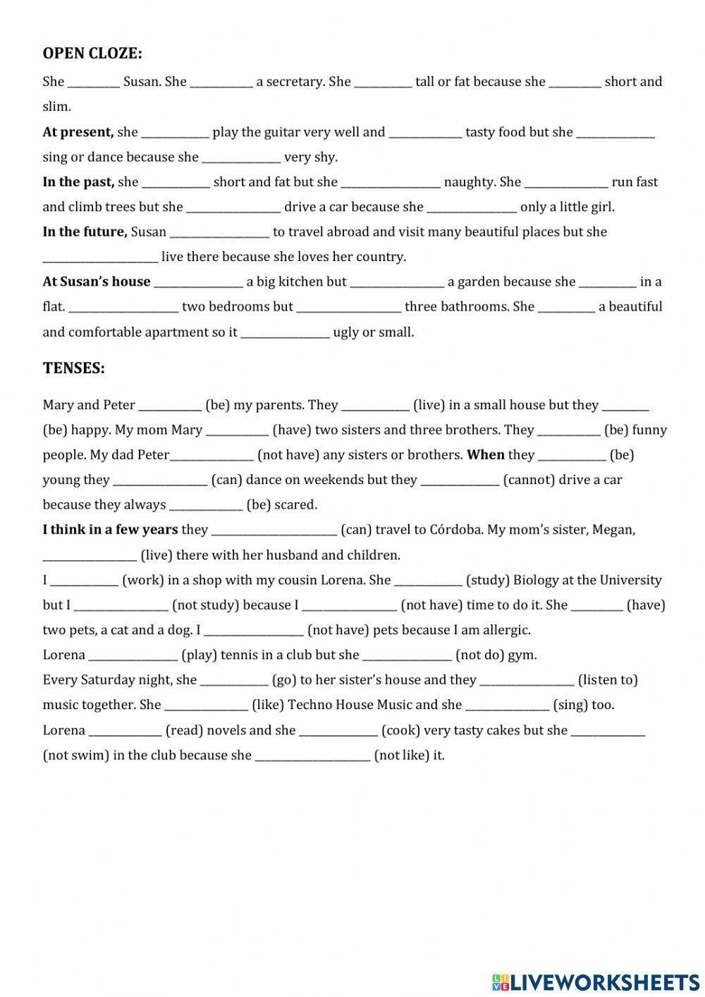 Present Simple New comers