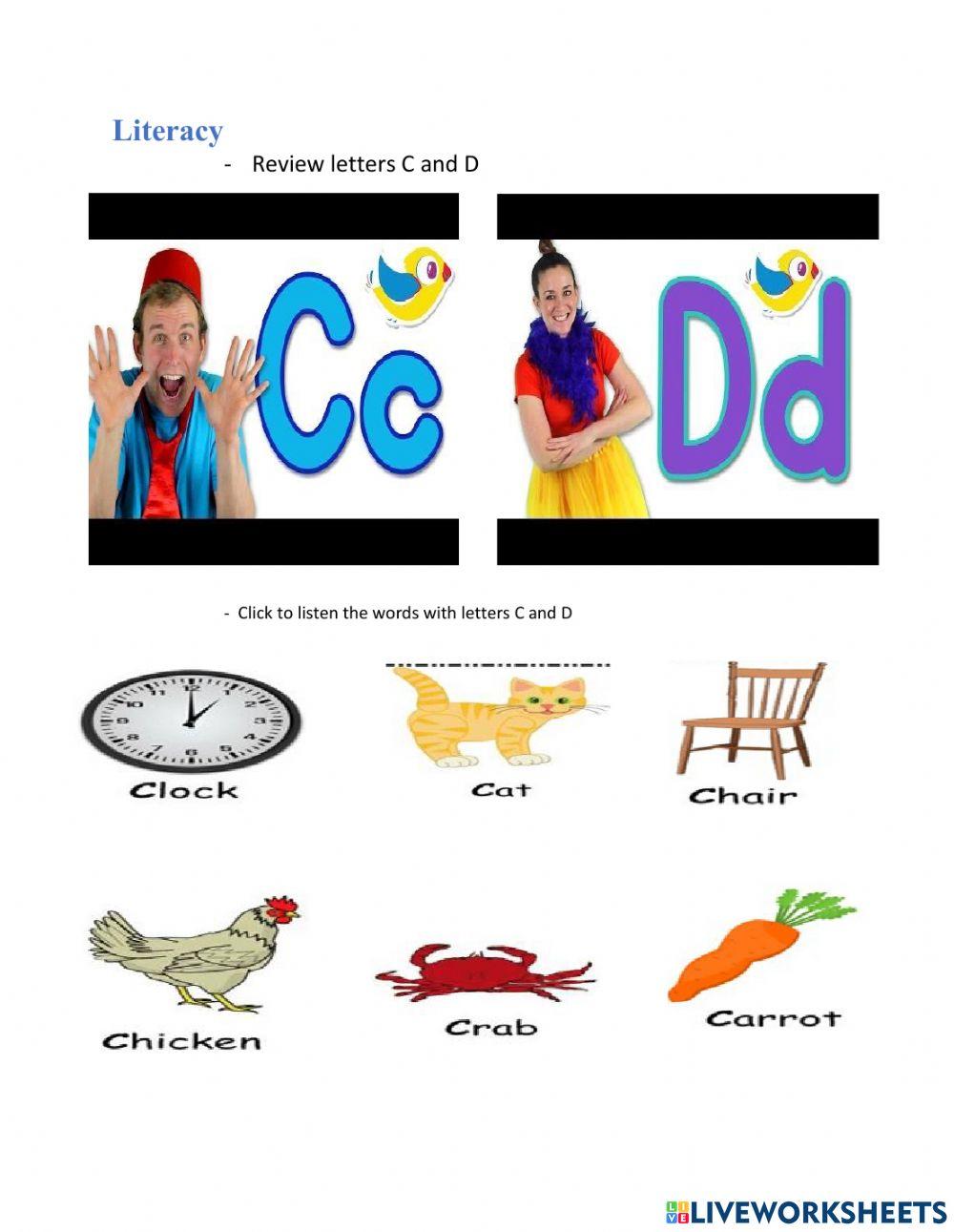 Weekly activities week 9