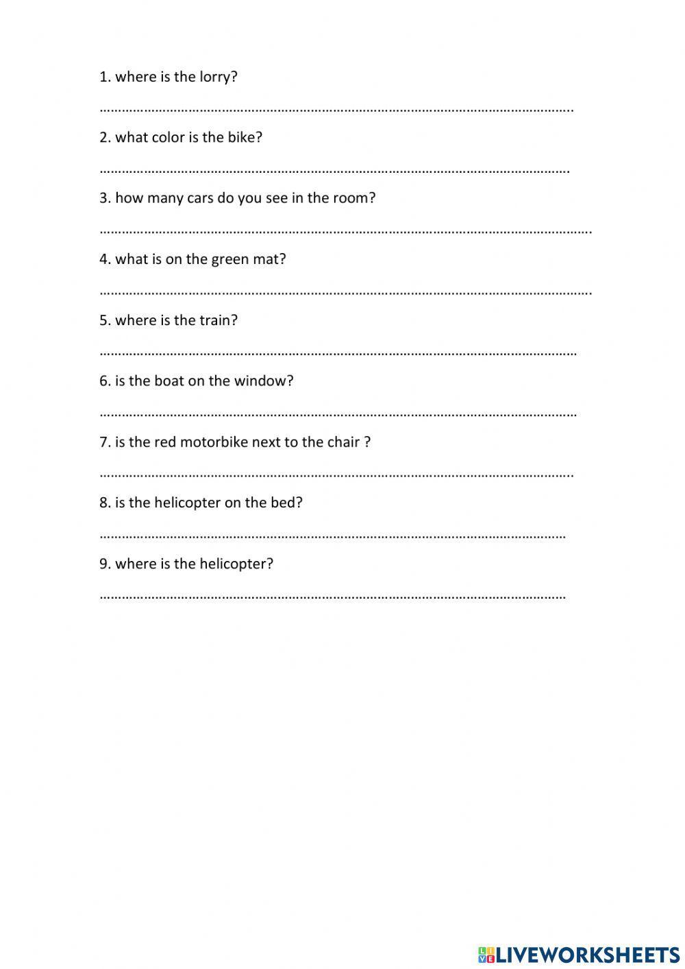 In the street (Period 1)