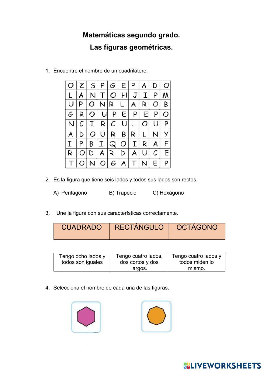 Las figuras geométricas
