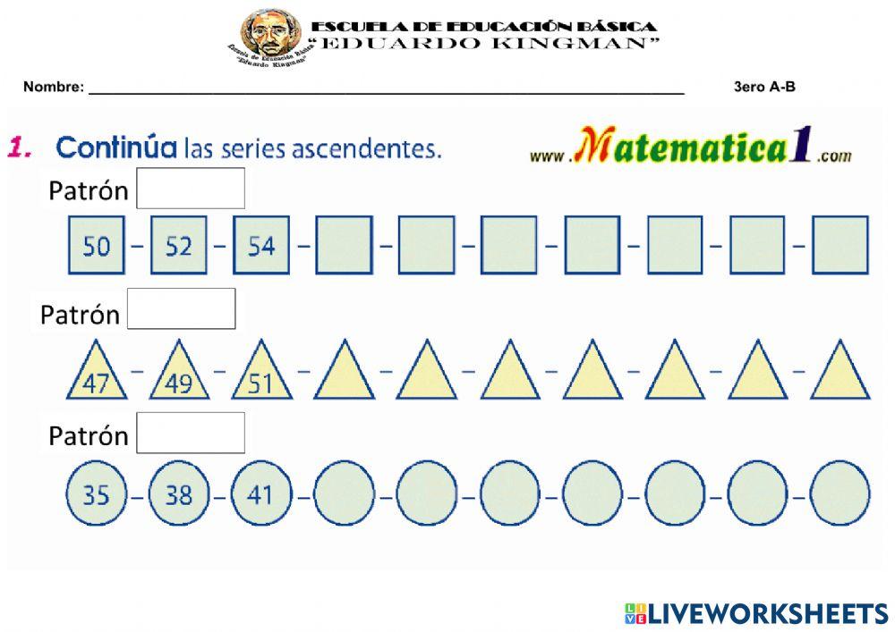 Sucesiones crecientes