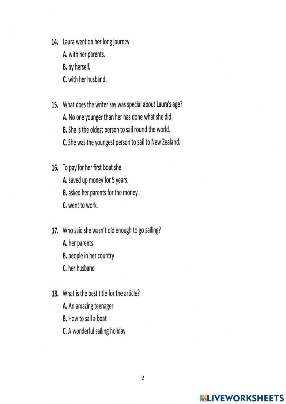 Foreign Teacher-GOLDA2+-Cambridge practice-VOCAB