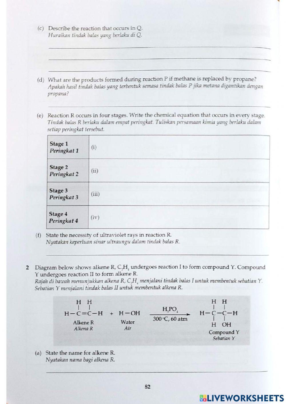 Chemical Properties (Organuic Chemistry)