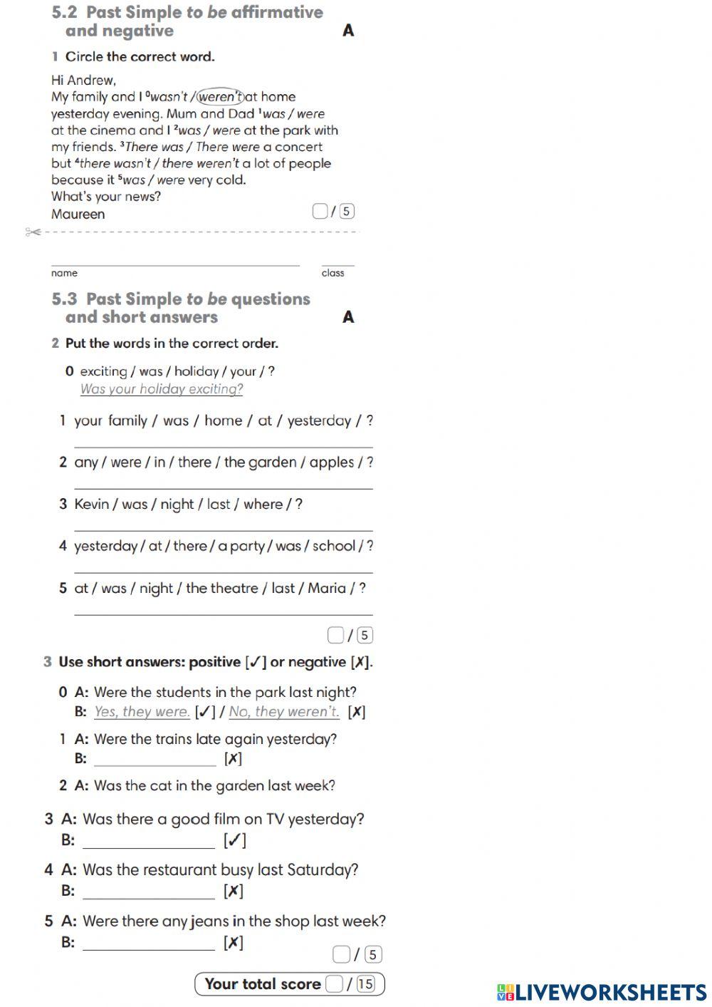 Gg2 test unit 5 grammar